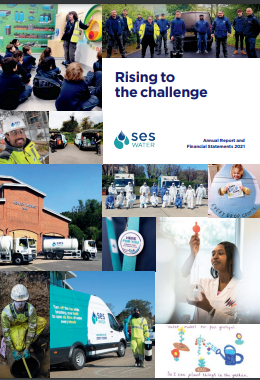 SES WATER ANNUAL REPORT 2021-22