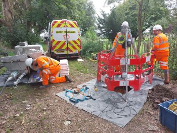SOUTHERN WATER Funtington sewer sealing