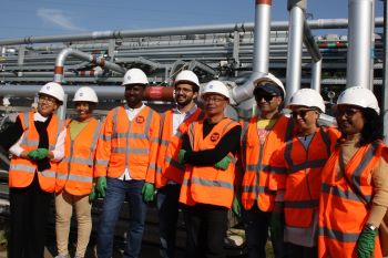 SOUTHERN WATER HOSTS OVERSEAS VISITORS AT GODDARDS GREEN WWTW