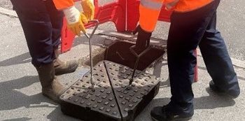 SOUTHERN WATER ILLEGAL CONNECTIONS TEAM AT WORK 