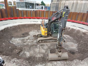 SOUTHERN WATER Portswood WTW storm tank