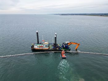 SOUTHERN WATER Swalecliffe pipeline install June 2024