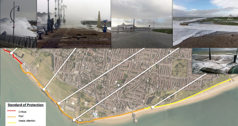 SOUTHSEA sea defences-risk of failure