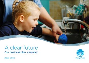 THAMES WATER AMP8 BUSINESS PLAN SUMMARY COVER