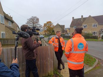 THAMES WATER Filming TW employees on the front line 