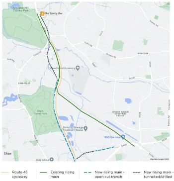 THAMES WATER RISING MAIN SWINDON