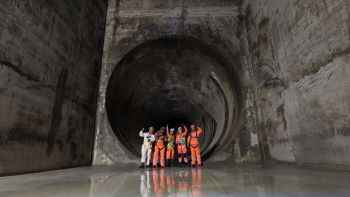 TIDEWAY - CONNECTION COMPLETED TO LEE TUNNEL