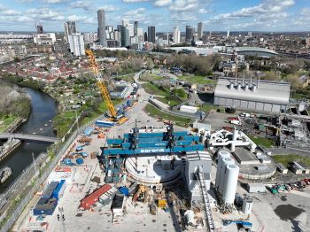 TIDEWAY - FINAL LID OF SUPERSEWER IN PLACE
