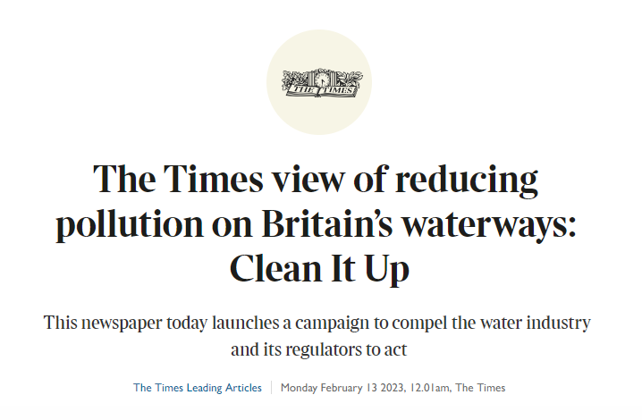 TIMES LEADING ARTICLE 13 FEB 2023 CLEAN IT UP