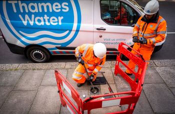 Thames Water engineers