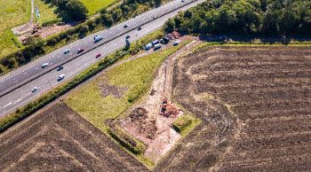 UNITED UTILITIES TUNNELLING UNDER M6