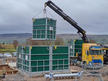WCS GROUP Hybrid-SAF installation Chipping Wastewater Treatment Works