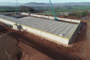 WELSH WATER Bewdley Bank in construction 1