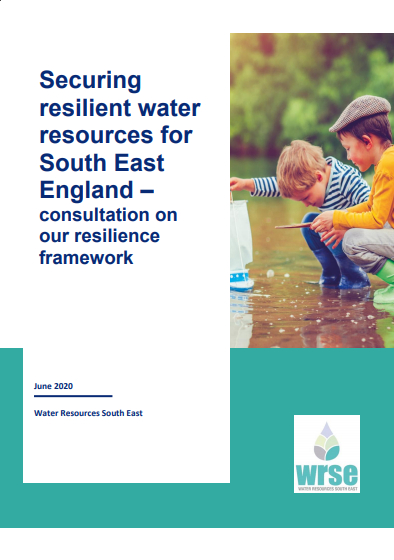 WRSE RESILIENCE FRAMEWORK CONSULTATION