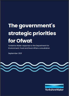 YORKSHIRE WATER OFWAT SPS RESPONSE