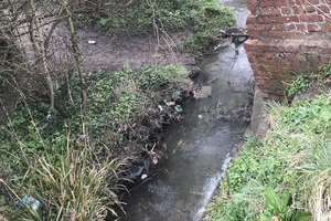 Yorks Water bellhouse-way sewage discharge