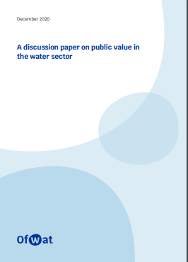 ofwat public value discussion paper
